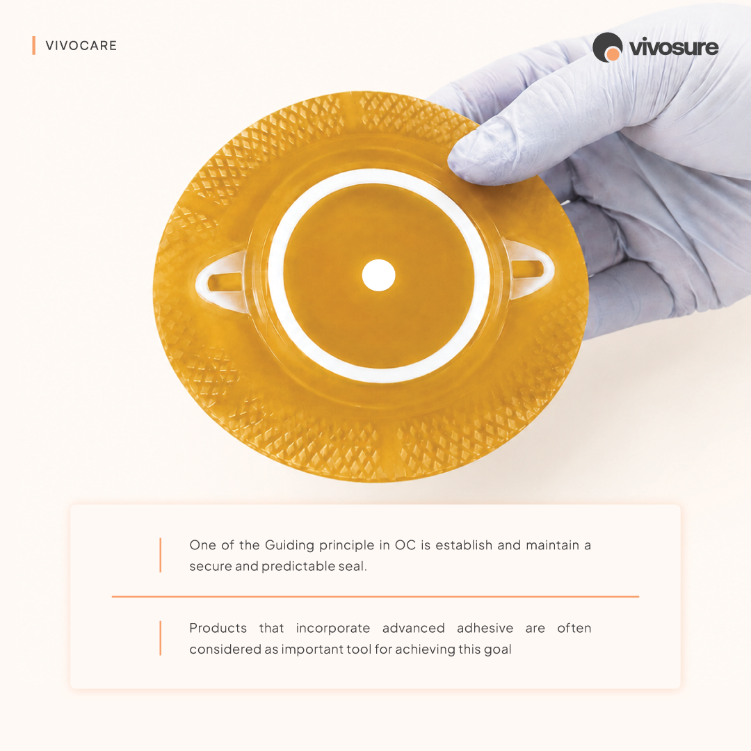 VIVOCARE 1 Pc Urostomy Convex Opaque Bag