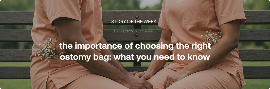 creating a support system: talking about your ostomy