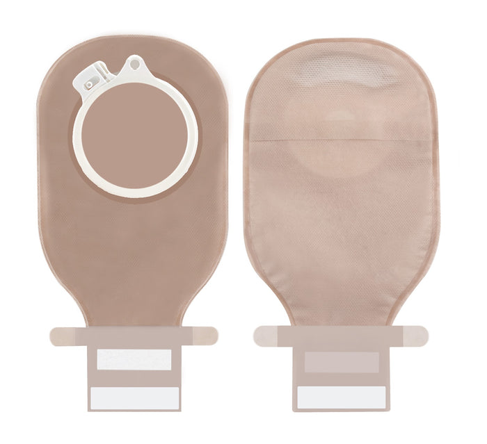 VIVOCARE 2 Pc Colostomy/Ileostomy 70mm Opaque Bag