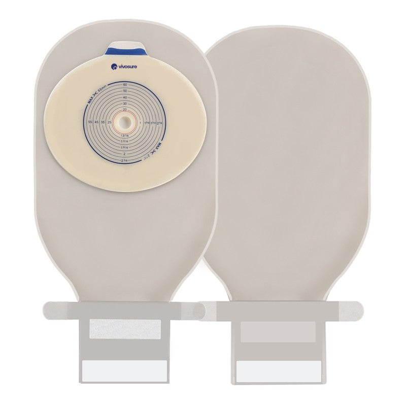 VIVOELITE 1 Pc Colostomy/Ileostomy Flat Opaque Bag