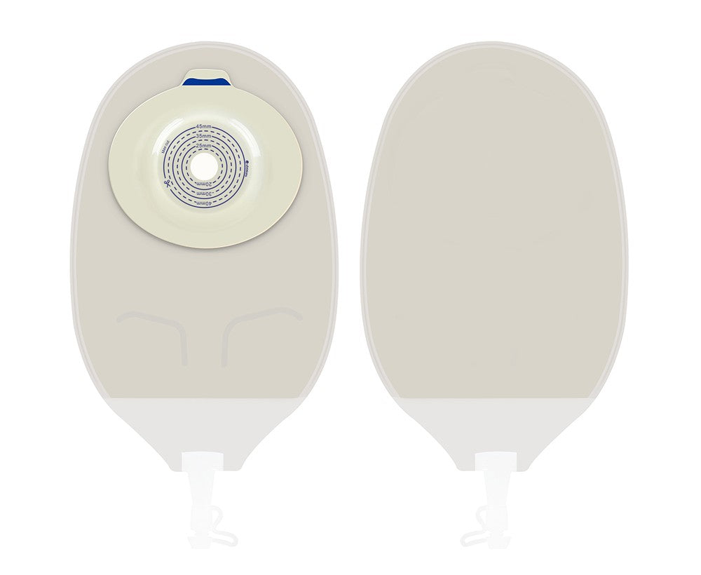 VIVOELITE 1 Pc Urostomy Convex Opaque Bag