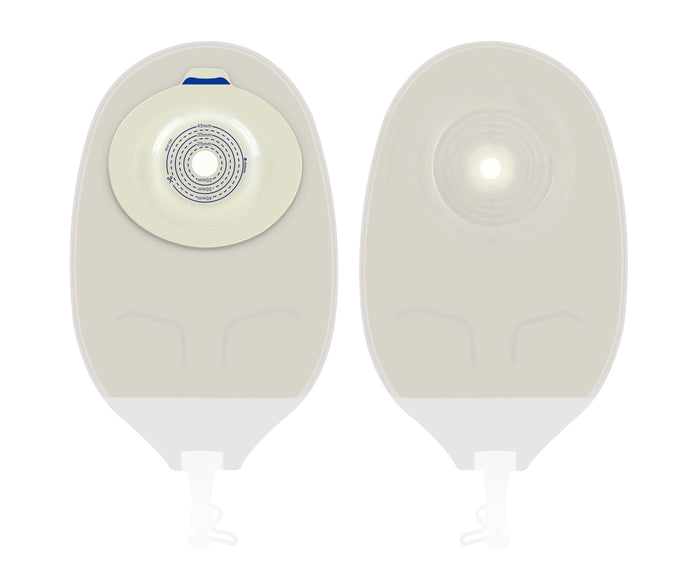 VIVOELITE 1 Pc Urostomy Convex Transparent Bag