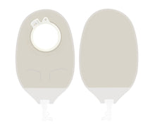 VIVOELITE 2 Pc Urostomy 60mm Opaque Bag