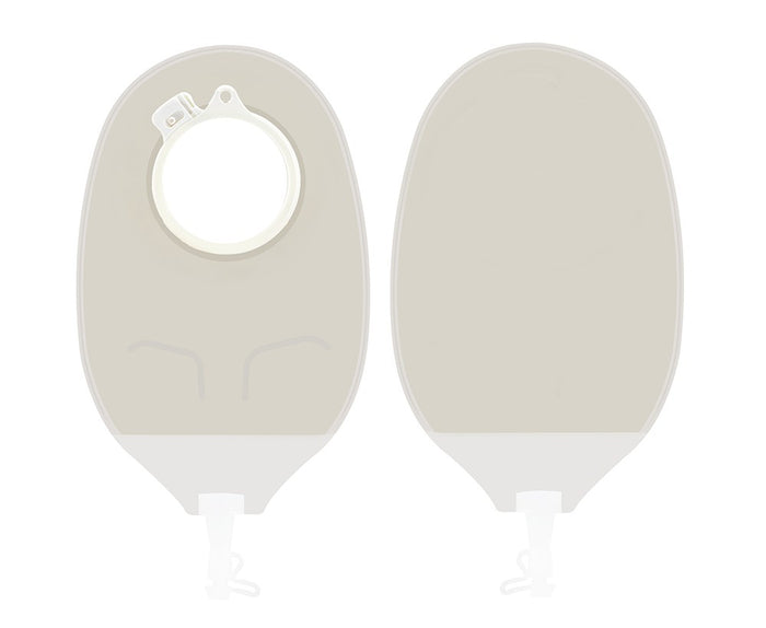 VIVOELITE 2 Pc Urostomy 60mm Opaque Bag